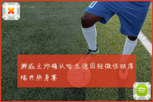 挪威主帅确认哈兰德因轻微伤缺席瑞典热身赛