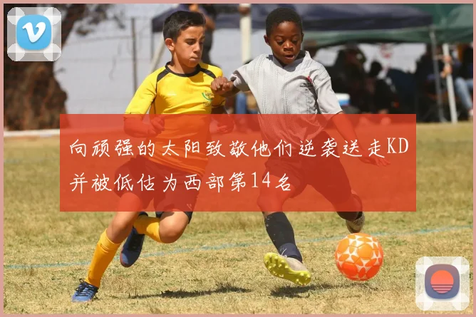 向顽强的太阳致敬他们逆袭送走KD并被低估为西部第14名